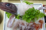 深海魚刺身定食1550円